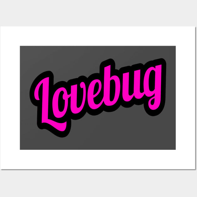Vintage Dirty Bits - Lovebug Wall Art by DirtyBits